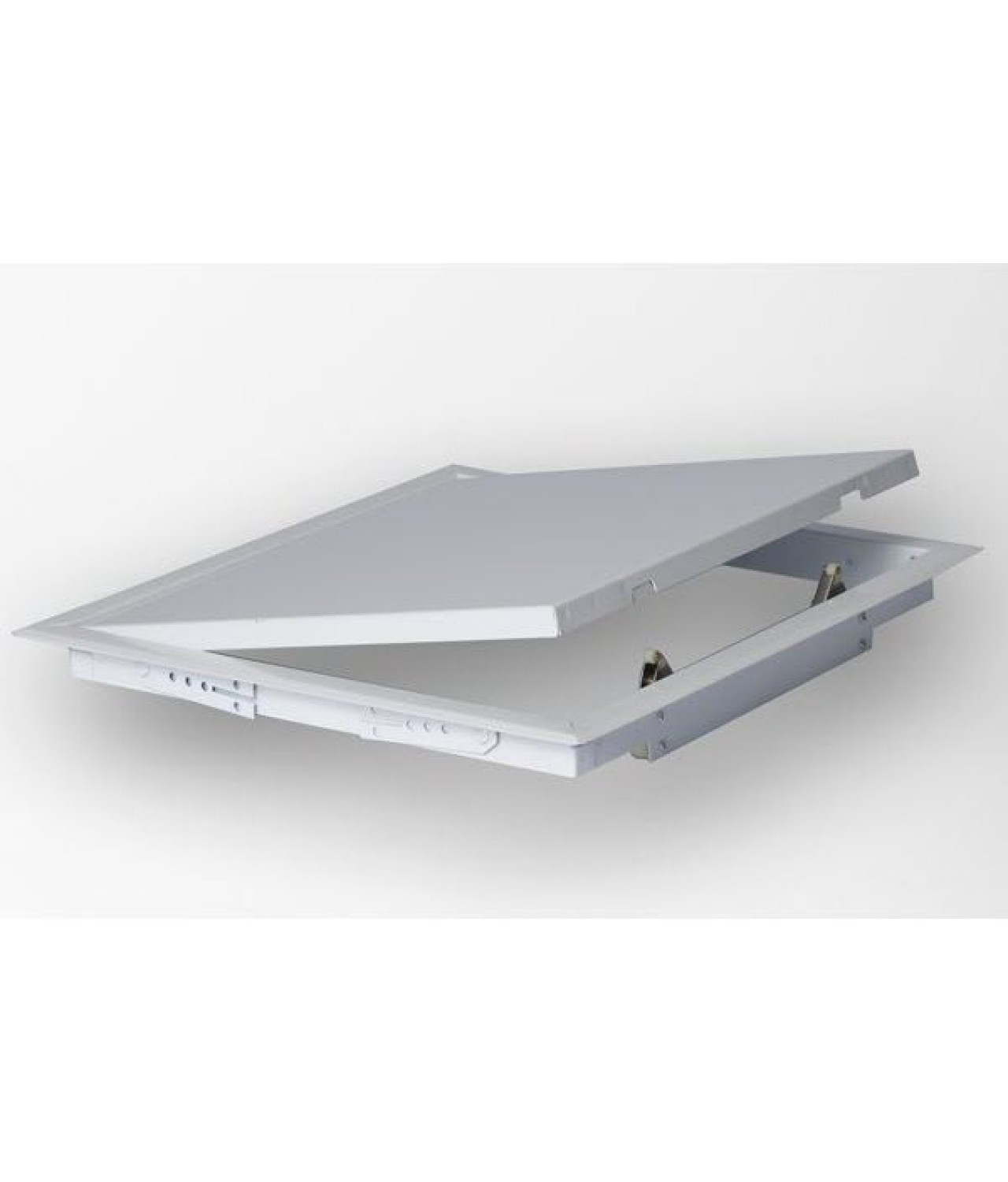 STEEL-CLICK™ – metal access panels for walls and ceilings – open view