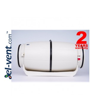 Dynamix SILENT - eriti vaikne kanali ventilaator komplektis kiiruste lülitiga