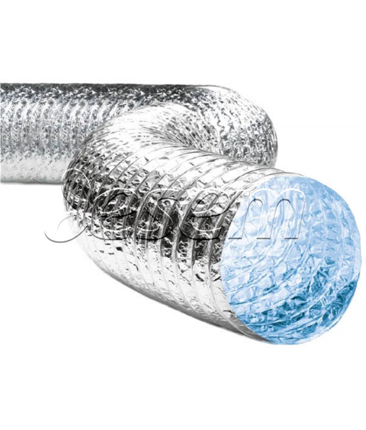 BIOFLEX - антибактериальный гибкий воздуховод из алюминиевого полиэстера