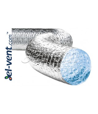 BIOFLEX - антибактериальный гибкий воздуховод из алюминиевого полиэстера
