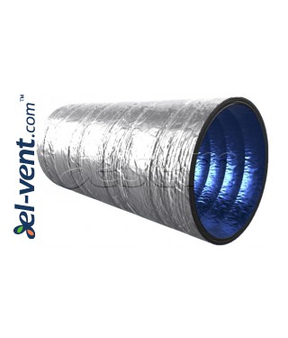 BIOISOVENT - antibacterial insulated flexible duct 7.5 m, 150 °C