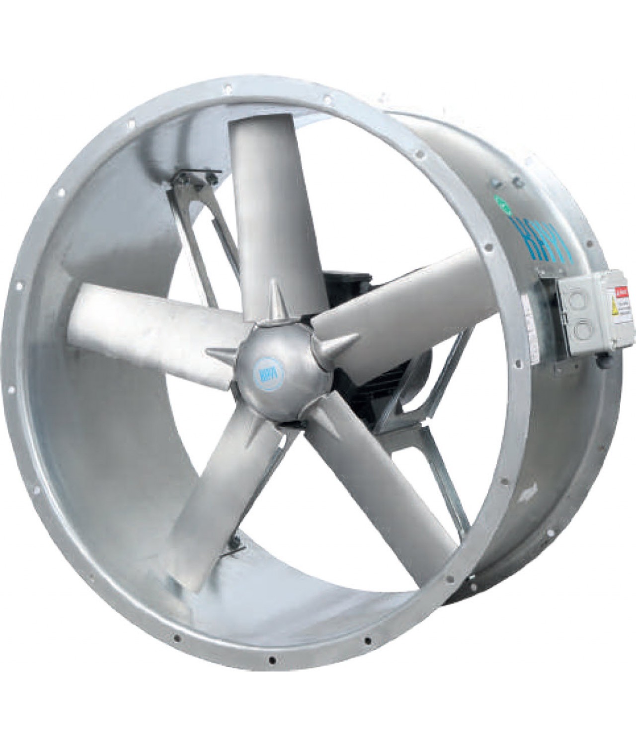 Didelio našumo ašiniai kanaliniai ventiliatoriai AXI ≤95270 m³/h