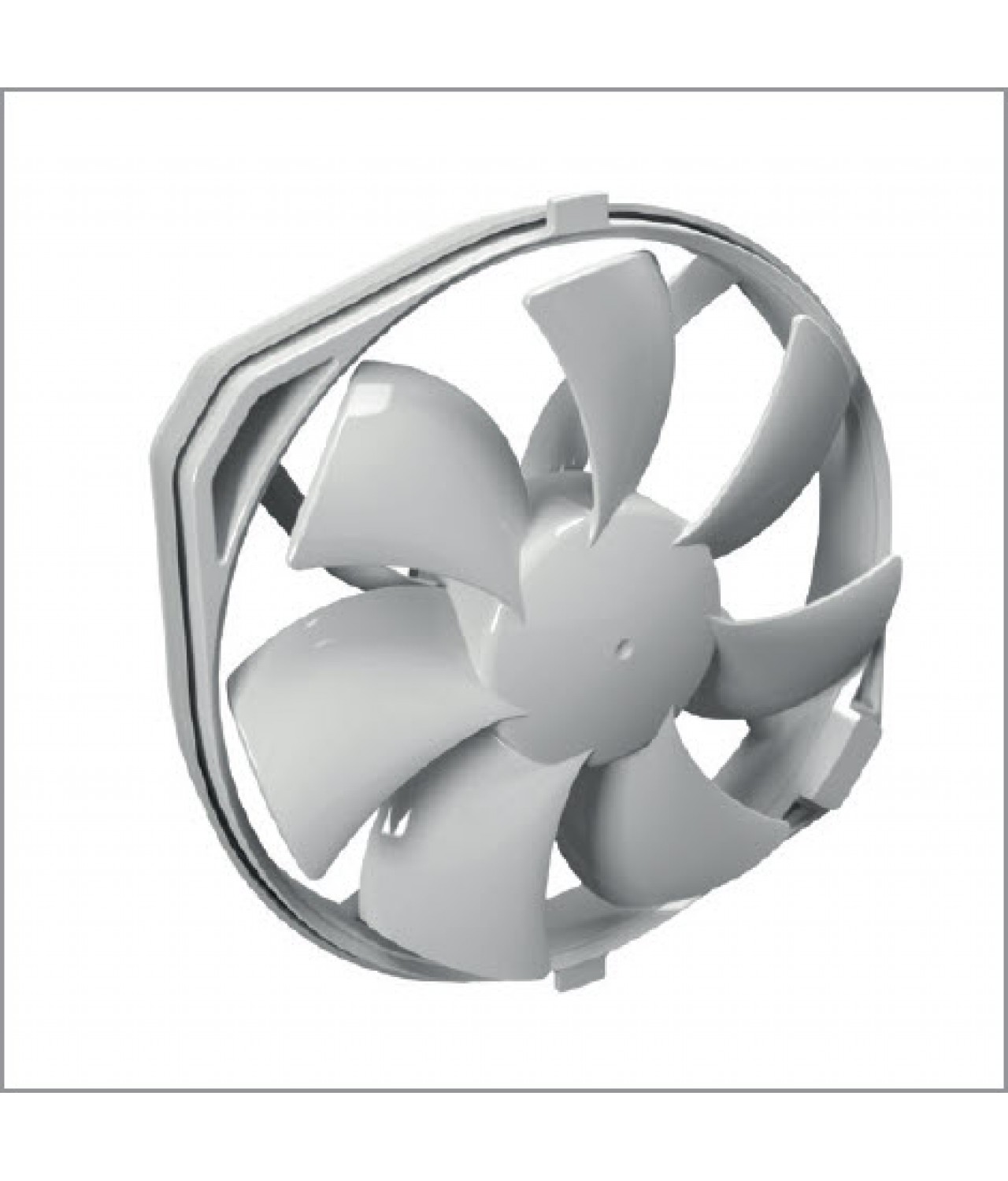 @max bathroom fan impeller with noise attenuating gaskets