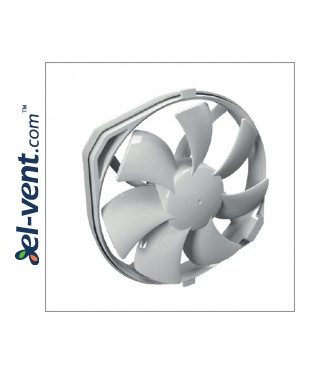 @max bathroom fan impeller with noise attenuating gaskets