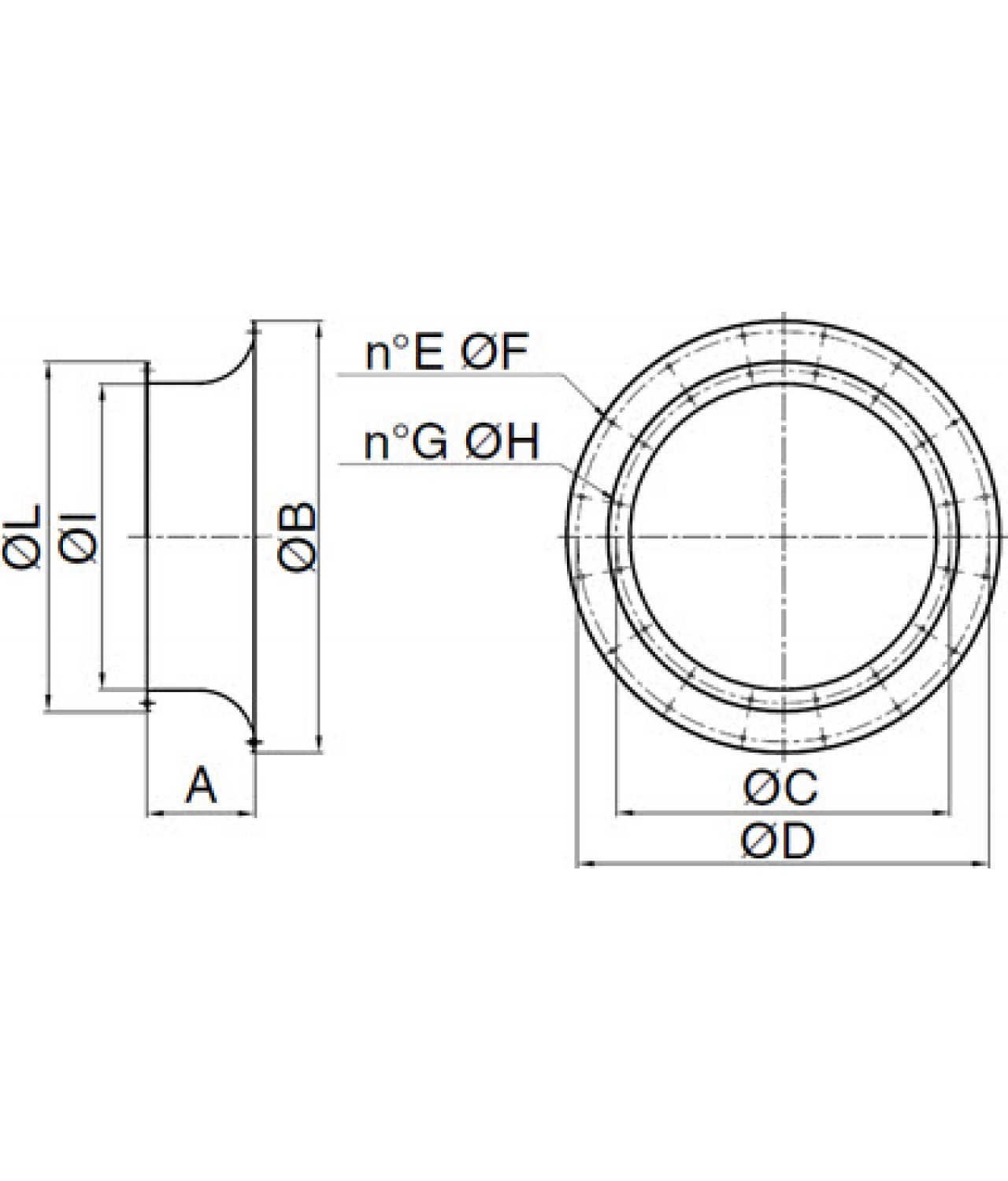 CCbo conical connector, to be ordered separately