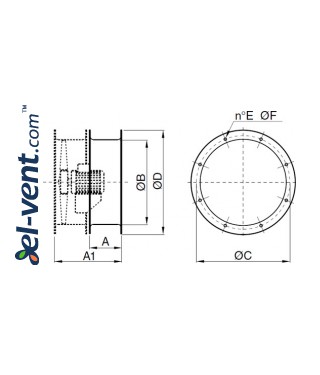 CCpro - extending connector, to be ordered separately