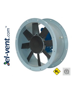 CC ATEX H₂ - explosion proof axial duct fans designed for explosive gas atmospheres containing hydrogen ≤142000 m³/h