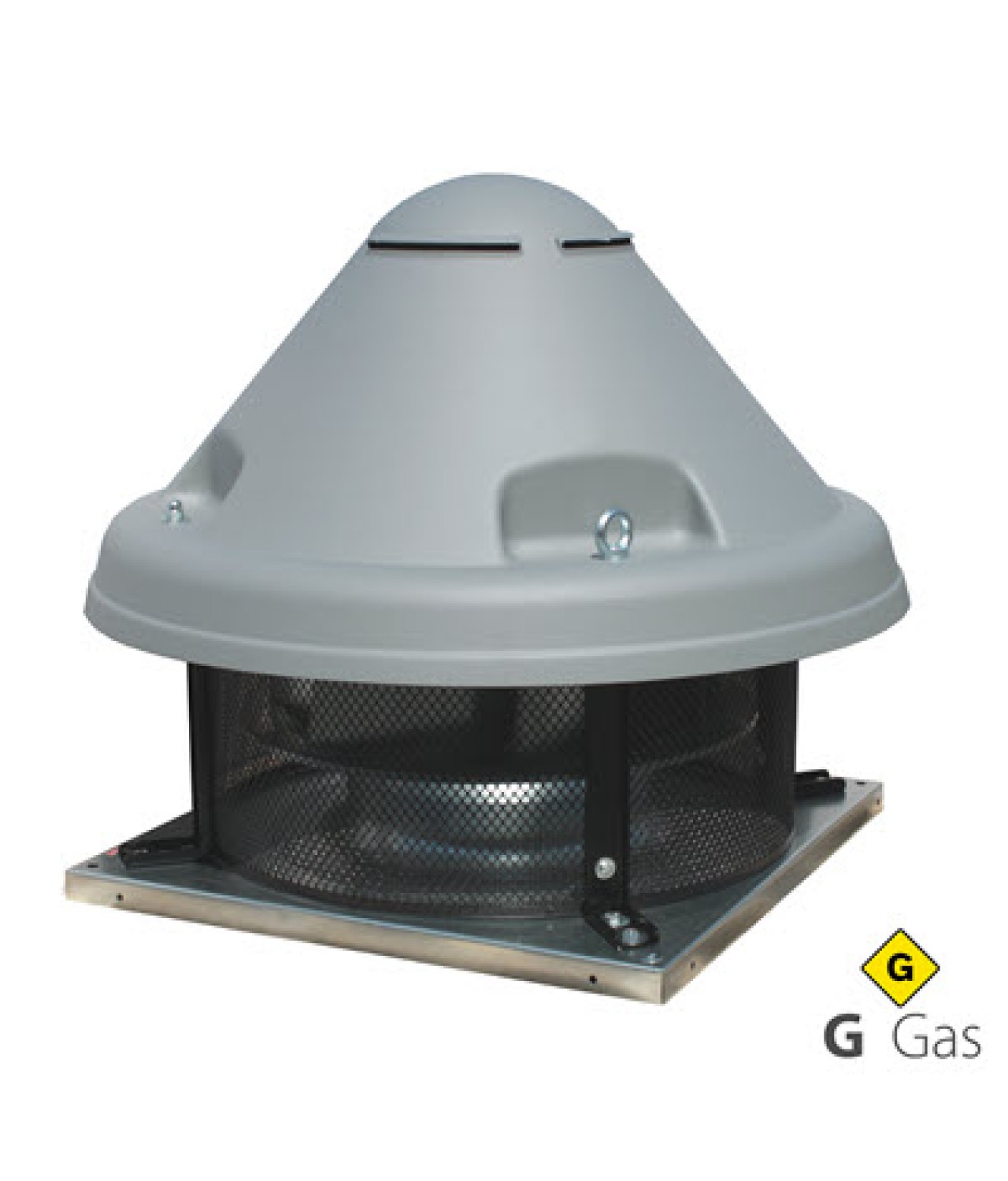 FCP ATEX H₂ – explosionsgeschützte Radial-Dachventilatoren mit horizontalem Luftausblas ≤30400 m³/h