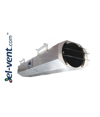 CC-JD LP - kompaktiški ašiniai impulsiniai ventiliatoriai skirti užteršto oro, CO, šaltų dūmų pašalinimui iš automobilių stovėjimo aikštelių ir autoservisų