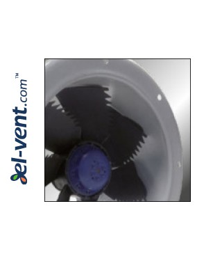 Impeller with blades made of mineral fibre reinforced technopolymer (310-400 models)