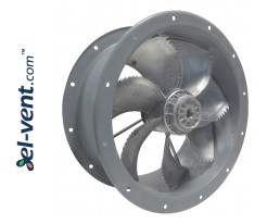 CCZ - axial ducted fans with ultra-quiet owl wing feather type impeller ≤11500 m³/h