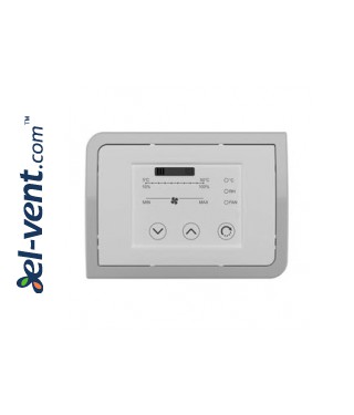 CP-RH - touch control panel with temperature and humidity sensor