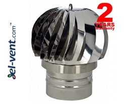 ELIAIR - rotating chimney cowl from stainless steel