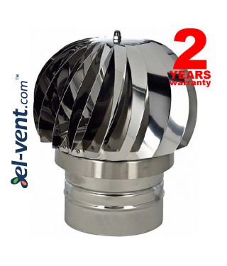 ELIAIR - rotating chimney cowl from stainless steel