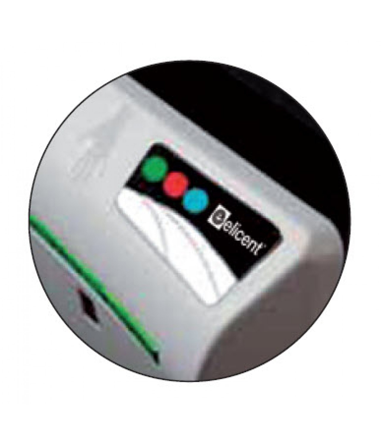 ECOJET diagnostic indicators for the hand dryer