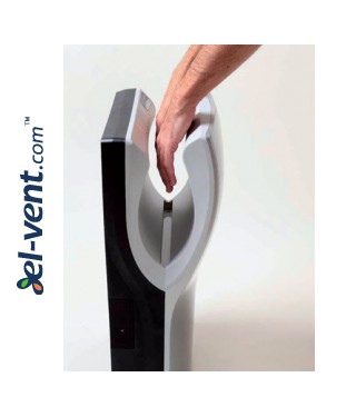 When using the ECOJET hand dryer