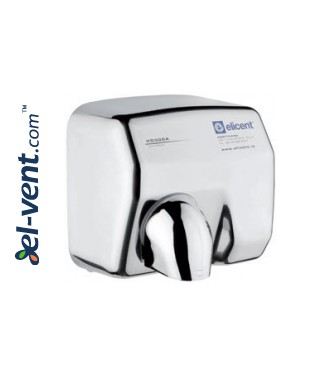 Antivandal electric hand dryers HD300A AUTOMATIC inox