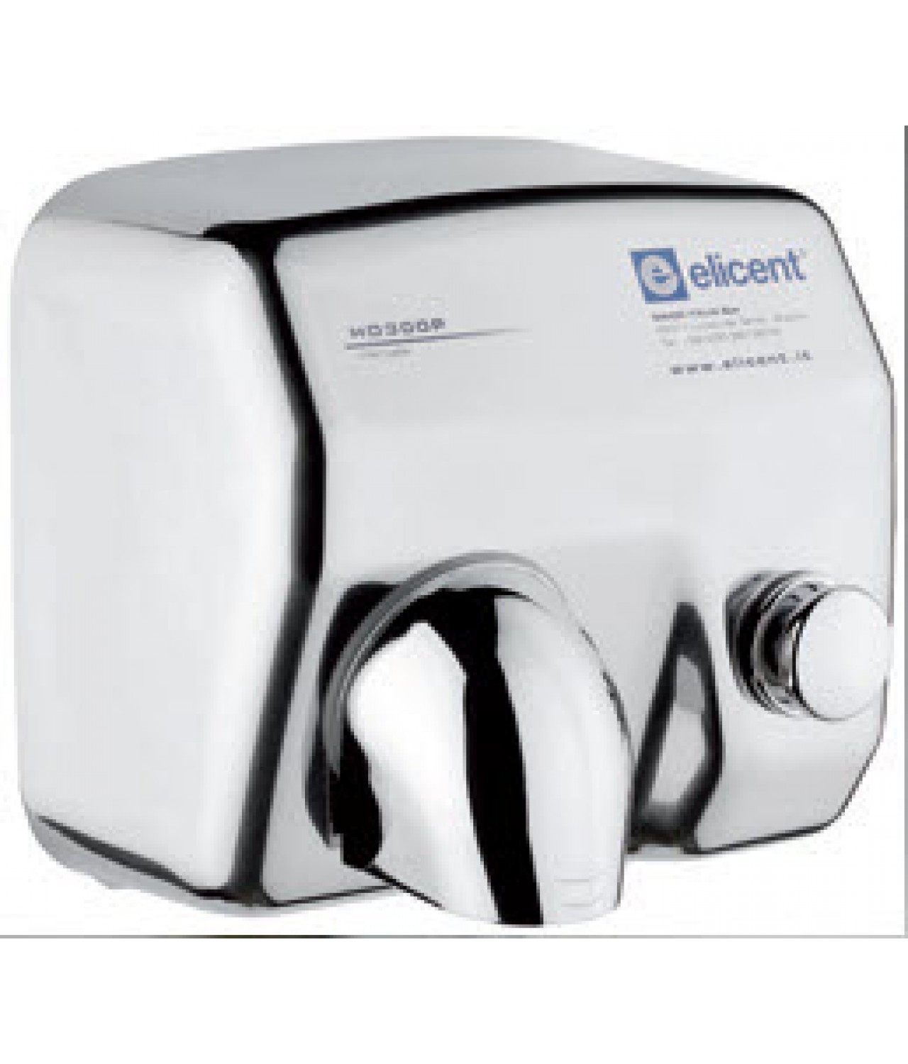 Antivandal electric hand dryers HD300P MANUAL inox