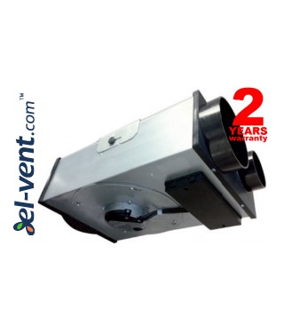 MICROBOX AQS - ultra thin and quiet centrifugal ducted fans with control panel, air quality, humidity and temperature sensor ≤246-360 m³/h