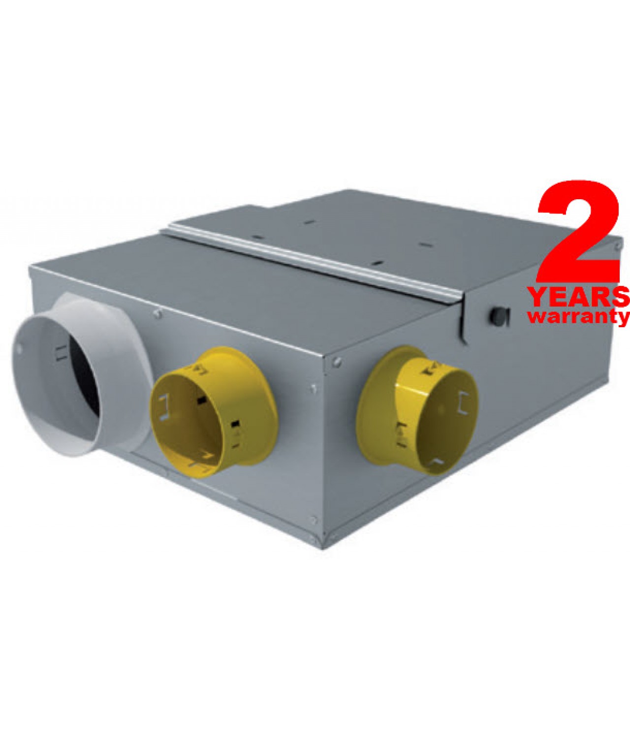 MULTIBOX AQS - itin kompaktiški ir tylūs išcentriniai kanaliniai ventiliatoriai su valdymo pultu, oro kokybės, drėgmės ir temperatūros jutikliu ≤348-490 m³/h