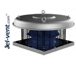 Ultra-compact centrifugal roof fans with horizontal discharge REA ≤5500 m³/h