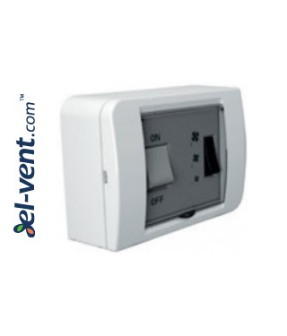 RLS 3V heat recovery unit control panel for AC models, ordered separately