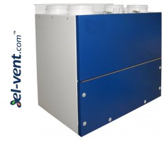 Heat recovery units with counter-current heat exchanger REC 280