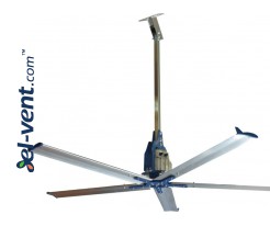 Потолочные вентиляторы SUPER POLAR HVLS ≤850000 м³/ч