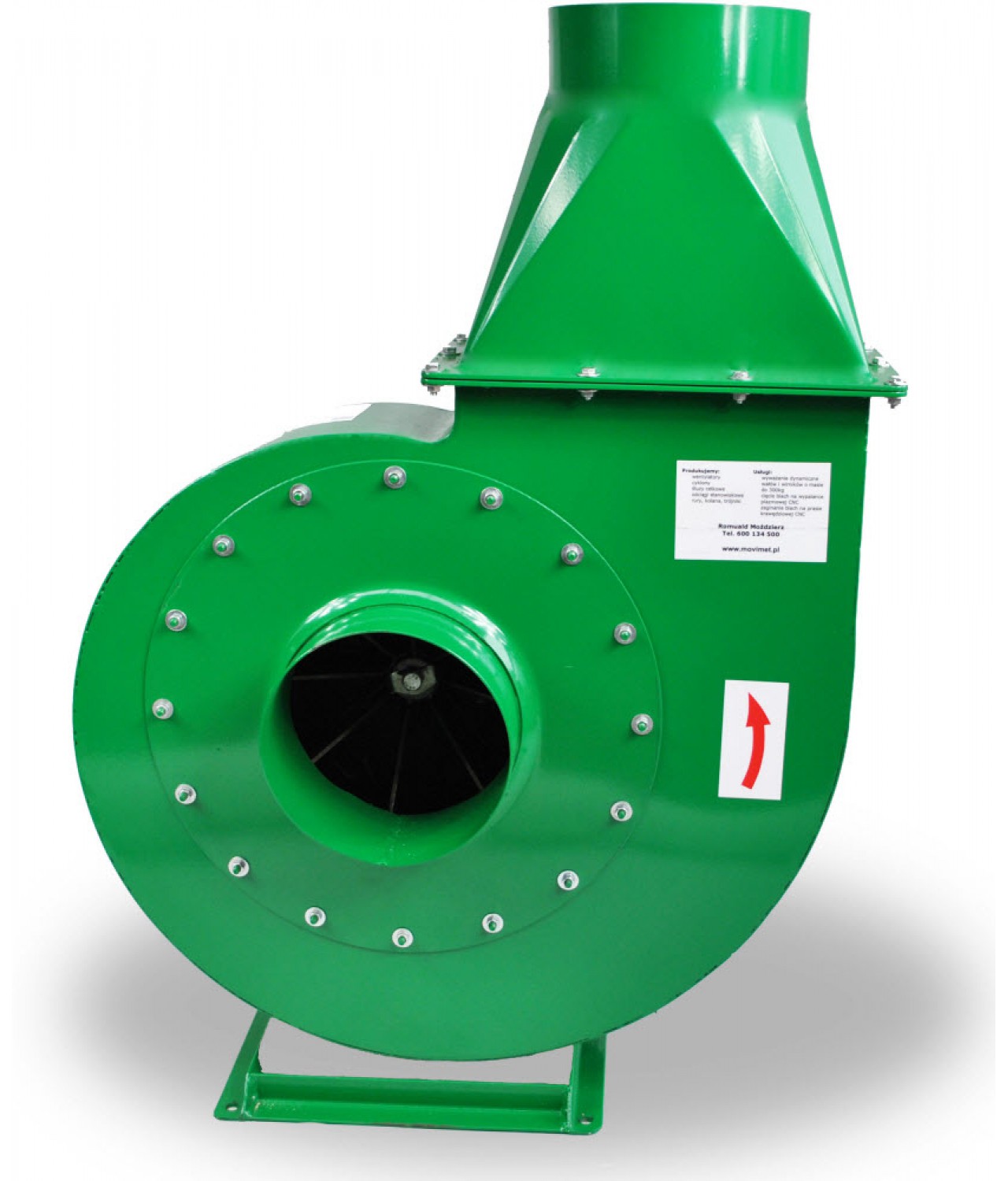 Dulkių, drožlių transportavimo ventiliatorius W-T4C  ≤4500 m³/h