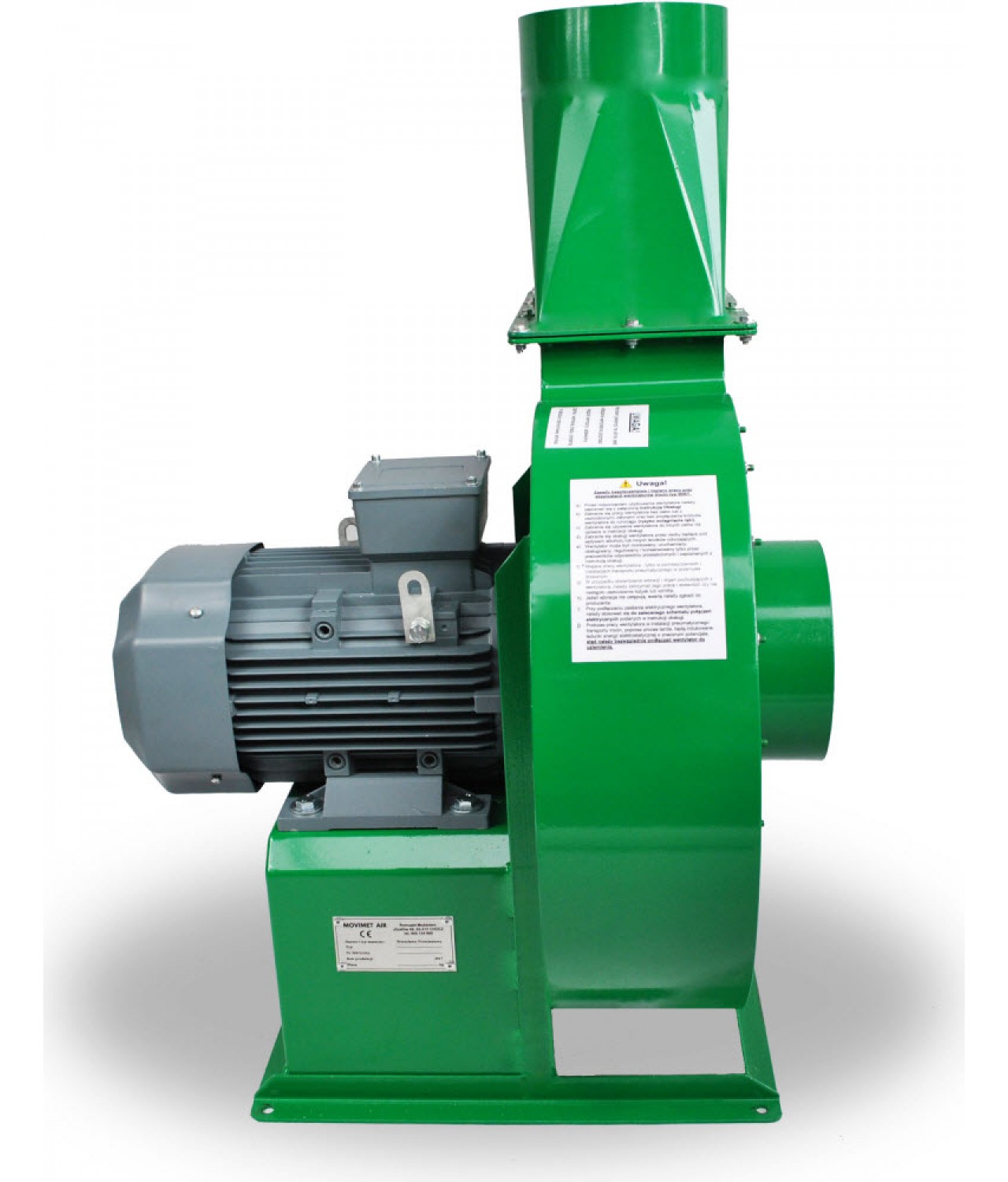 Dulkių, drožlių transportavimo ventiliatorius W-T4C  ≤4500 m³/h, paveikslėlis 1