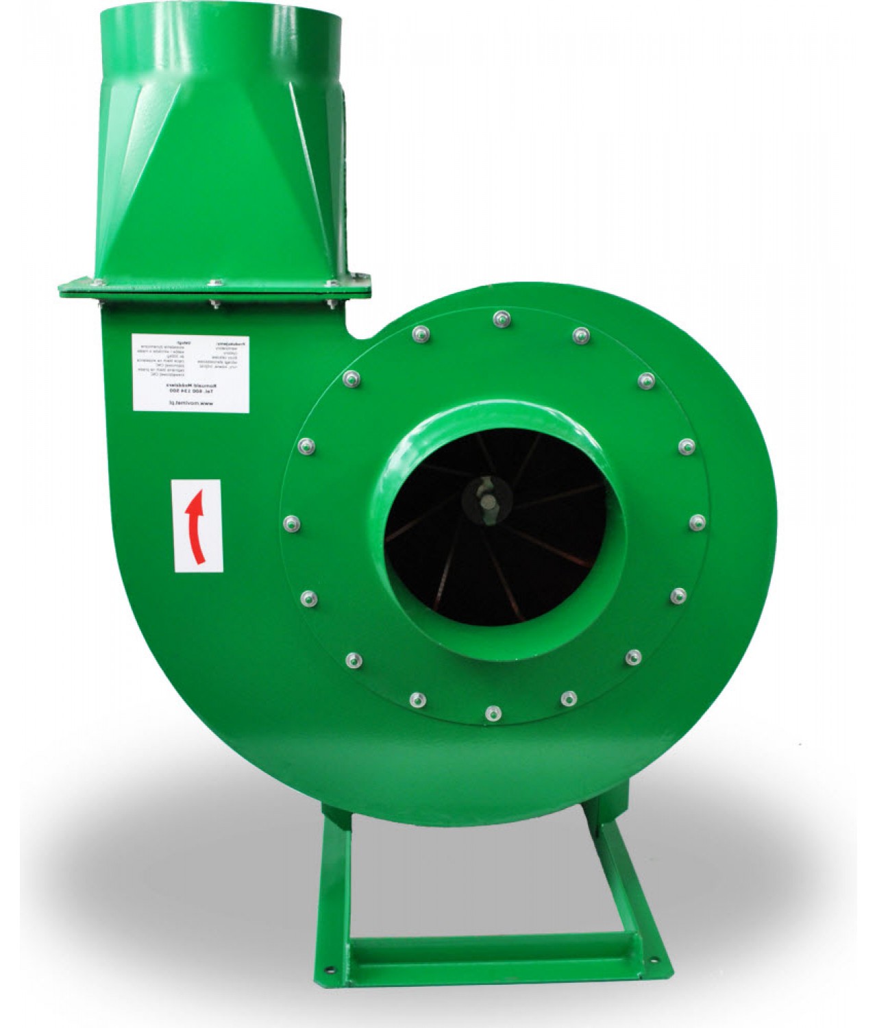 Dust extraction fan W-T5O  ≤5400 m³/h