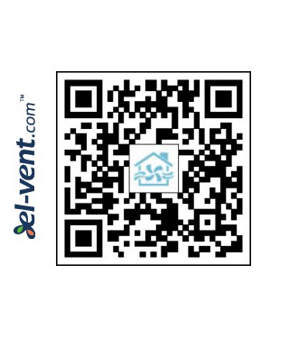 QR code to download the Smart Vent app