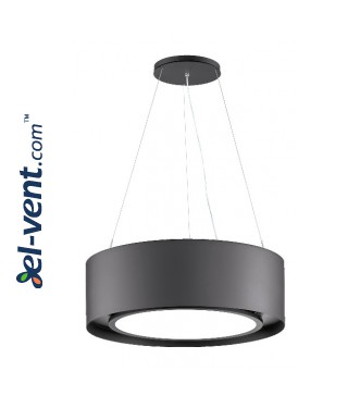 Plazminis gartraukis su LED šviestuvu Cleanair Cloud anthracite