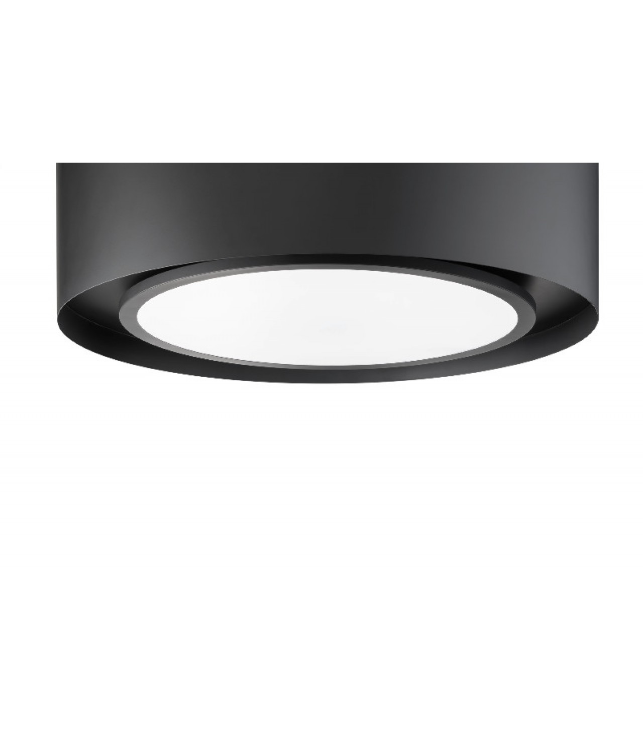 Cleanair Cloud black LED luminaire