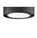 Cleanair Cloud black LED luminaire