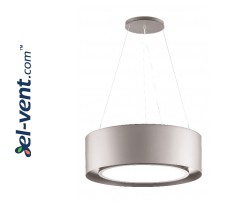 Plazminis gartraukis su LED šviestuvu Cleanair Cloud silver