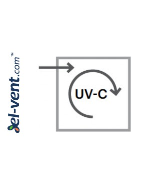 UVC 30 - recirkuliacinis oro valymas UV spinduliais