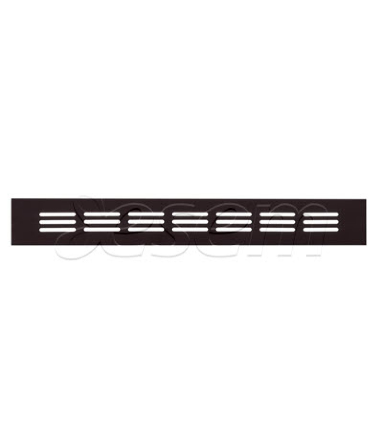 Furniture aluminum vents 300x40 ALPEA304B - brown