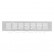 Furniture aluminum vents 300x60 ALPEA306 - aluminium