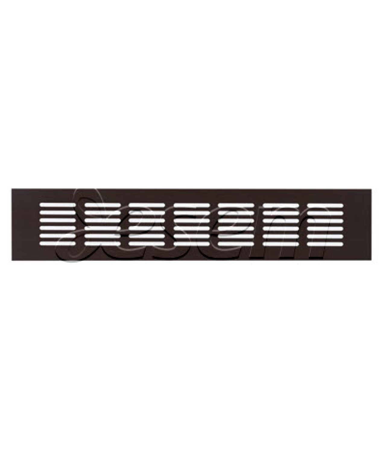 Furniture aluminum vents 300x60 ALPEA306B - brown