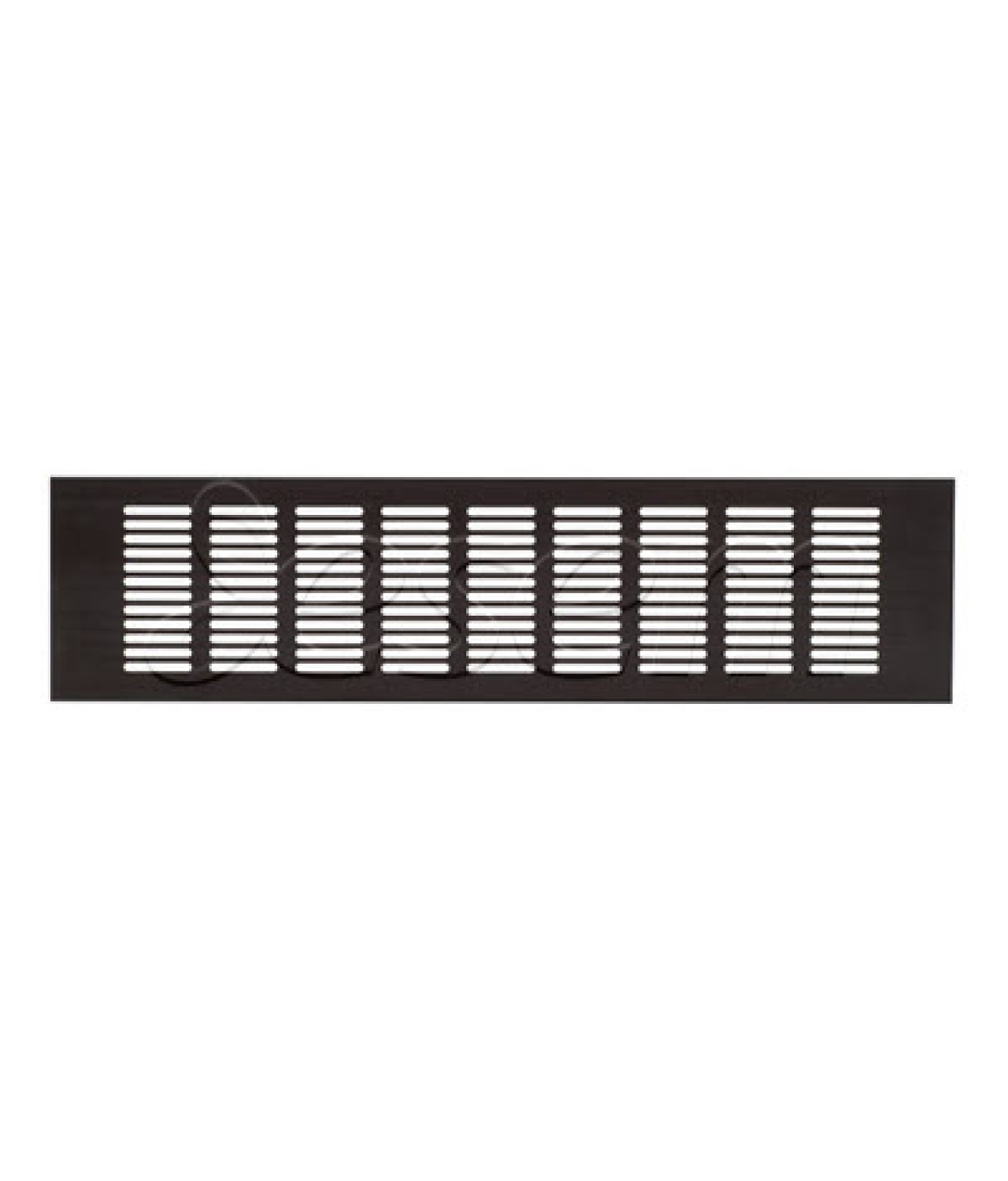 Furniture aluminum vents 400x100 ALPEA4010B - brown