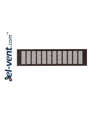 Furniture aluminum vents 500x120 ALPEA5012B - brown