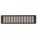 Furniture aluminum vents 500x120 ALPEA5012B - brown