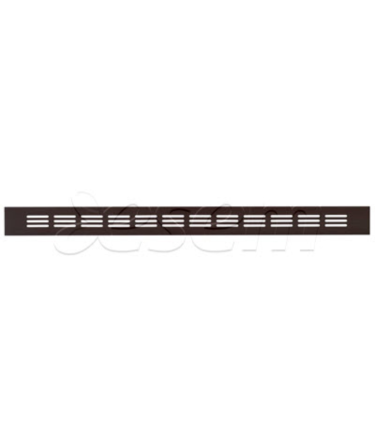 Furniture aluminum vents 500x40 ALPEA504B - brown