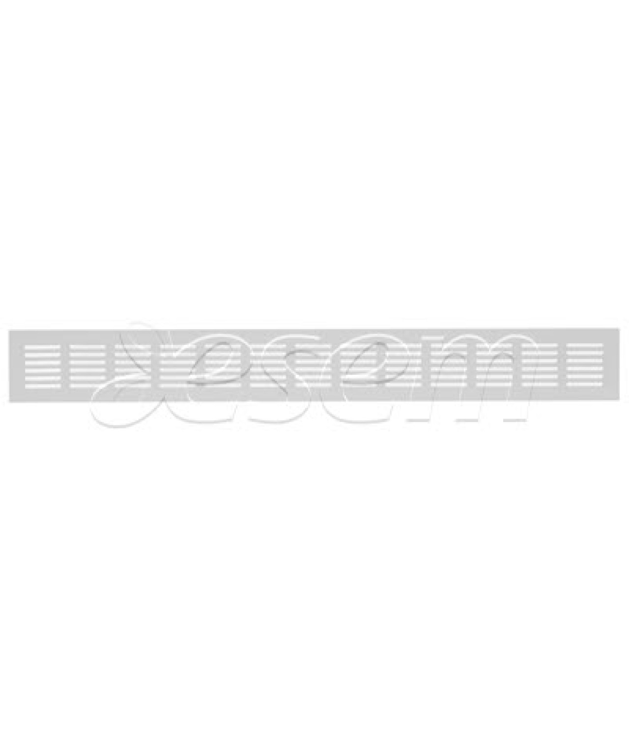 Решетки вентиляционные алюминиевые для мебели 500x60 ALPEA506 - алюминий