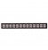 Furniture aluminum vents 500x60 ALPEA506B - brown