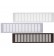 Furniture aluminum vents ALPEA