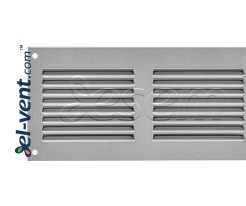 Metalinės ventiliacijos grotelės EMS2010G 200x100 mm