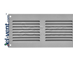 Metal vent cover EMS2010G 200x100 mm