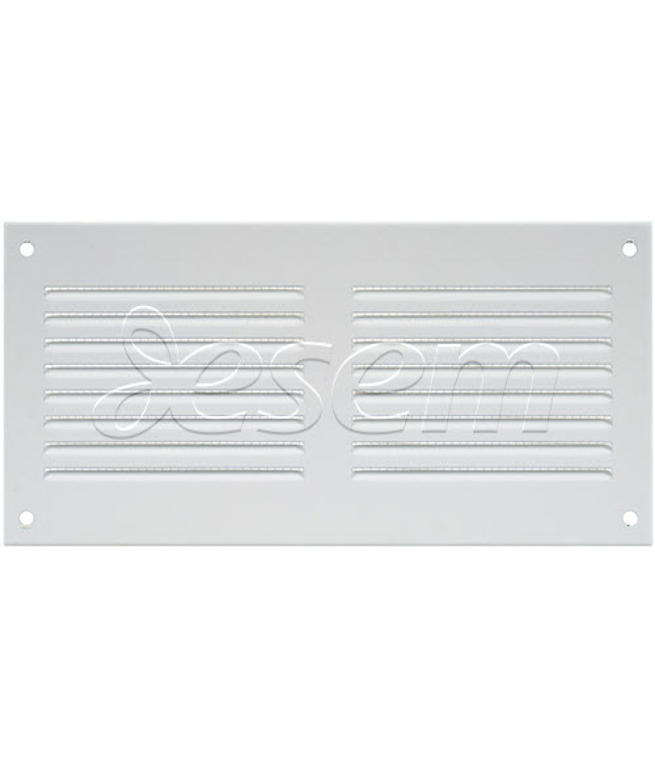 Metal vent cover EMS2010W 200x100 mm